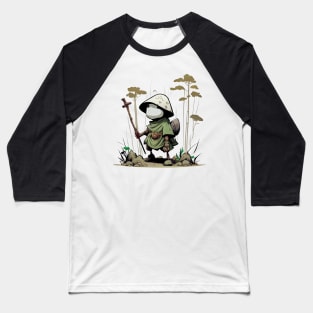 Wandering Samurai through the forest Baseball T-Shirt